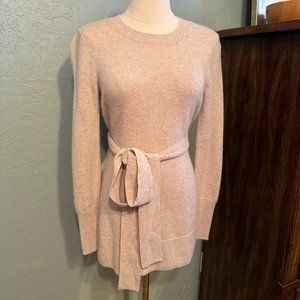 Club Monaco Cashmere Belted Sweater, Size S